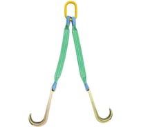 V-образная стропа текстильная с J-крюками ТРАСТ 4687206260252