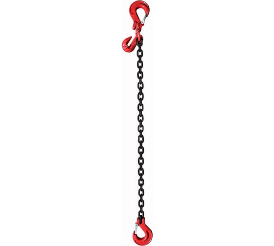 Строп крюк-крюк-укоротитель OCALIFT 1СЦ 15 т, 10 м, цепной, глазированная цепь Т8 13x39 для стягивания груза 1sc15000t10mkkh