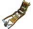 Ремень багажный wynns с крюками, 0,05x12 м, храповый механизм W3439C/ Tools 00-00008872 1
