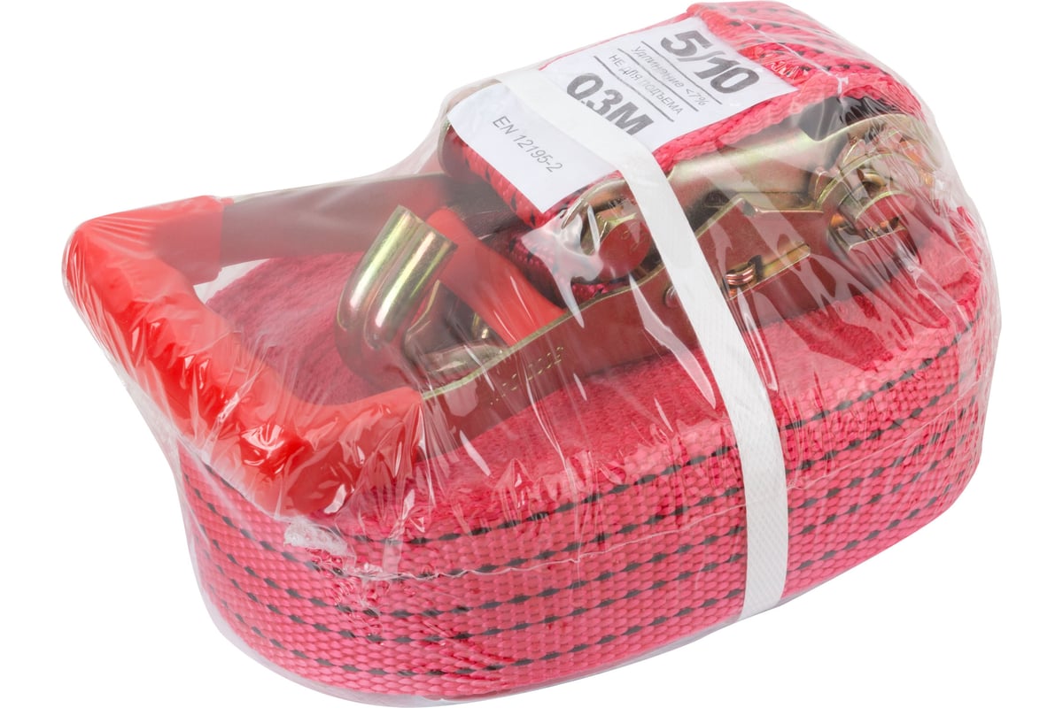 Ремень для крепления груза FIT храповый механизм 230 мм, лента 55 мм x ...