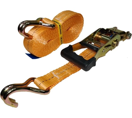 Стяжной ремень UVE 1,5/3 т, 6 м, 35 мм, ERGO, оранжевый RS2-35-3000-6-ergo-orange