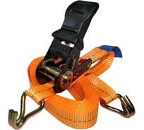 Стяжной ремень UVE 0,4/0.8 т, 5 м, 25 мм, оранжевый, ERGO RS2-25-1000-5-ergo-orange