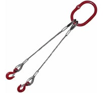 Строп канатный двухветвевой GPR 2СК 10 т, 9 м, втулка 4631177625787