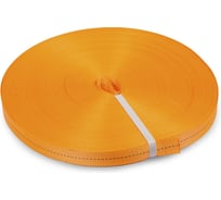 Лента текстильная UVE полиэстер (PES), 25мм, 1200кг, оранжевая, (ролик, 100 м) ltp251200orange