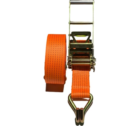 Стяжной ремень с крюками ТРАСТ 10 т, 6000 мм (75 мм) Россия 4687201914532