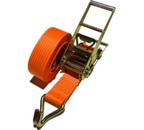 Стяжной ремень с крюками ТРАСТ 10 т, 8000 мм (75 мм) Россия 4687201914549