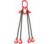 Строп цепной четырехветвевой с крюками-укоротителями CERTEX 4СЦ 17/ 10000 4СЦL 17/ 10000