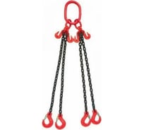 Строп цепной четырехветвевой с крюками-укоротителями CERTEX 4СЦ 26.5/10000 4СЦL  26,5/ 10000