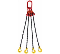 Цепной четырехветвевой строп ТРАСТ 4СЦ 2.5 т, 3500 мм (укоротители), 8 класс 4687201915393