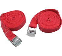 Ремень для крепления багажа REDMARK 2х25, 2,5 м, 0,4 т, быстрый зажим RMRKB2,5.0,4
