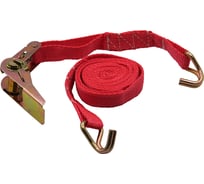 Стяжка груза с замком REDMARK 1х25, 2,5 м, 2 т, 2 крючка RMSGK2,5.2