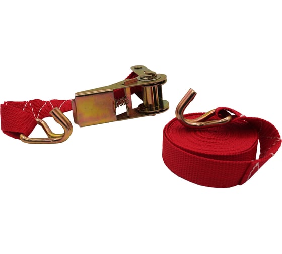 Стяжка груза с замком REDMARK 1х25, 5 м, 2 т, 2 крючка RMSGK5.2