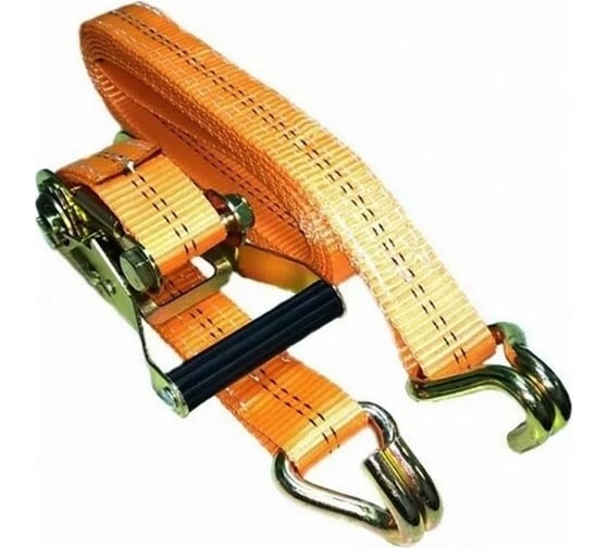 Стяжной ремень MEGASTROP 1,5/3,0 (макс 3,0/6,0) х 6000 (35 мм) с крюками на концах 4655753794346