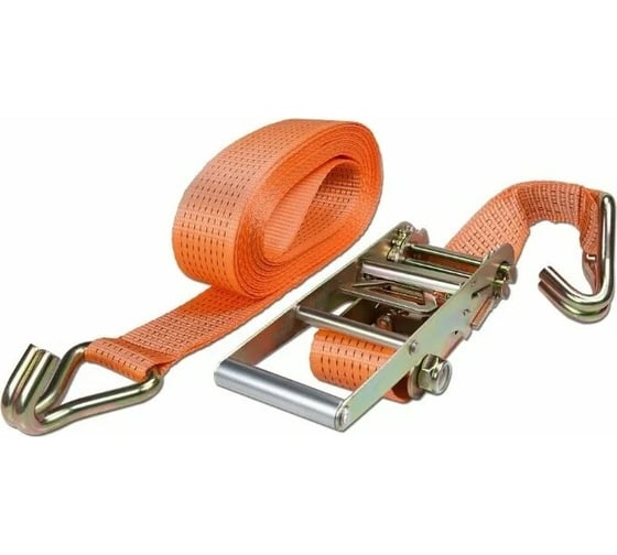 Стяжной ремень MEGASTROP 5,0/10,0 (макс 10,0/20,0) х 12000 (100 мм) с крюками на концах 4655753794889 1