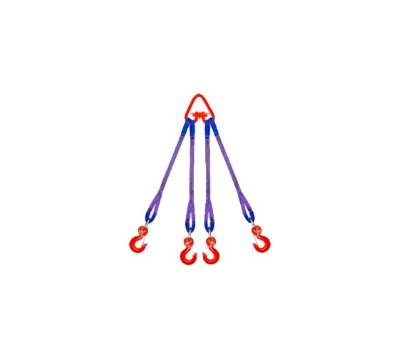 Строп текстильный TOR 4СТ 2.1 т, 1.5 м, 30 мм 1011619 1