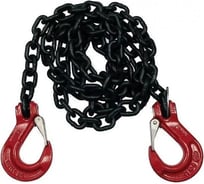 Крепежная цепь MEGASTROP ф8мм, с крюками, 8,0т х 4,0м, кл.8, цепь 8 х 24мм 4655753793769