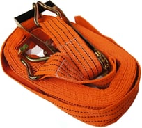 Стяжка для груза BASTCLUTCH 5 см, 10 м, 2.5-5 т, механизм 230 мм, полипропилен, сумка BC-611