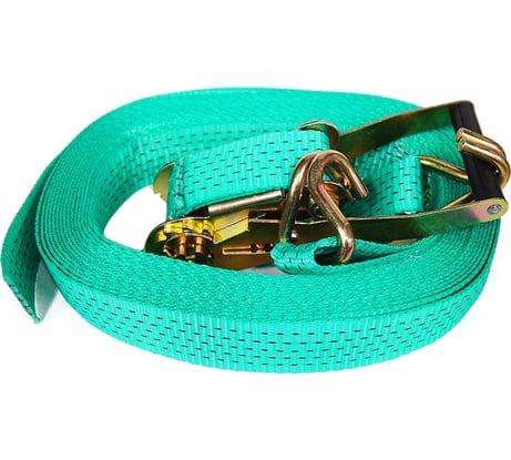 Стяжка для груза BASTCLUTCH 5 см, 10 м, 5-10 т, механизм 230 мм, полиэстер, сумка BC-622