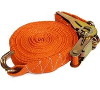 Стяжка для груза BASTCLUTCH 2.5 см, 6 м, 400-800 кг, механизм 110 мм, полипропилен BC-606