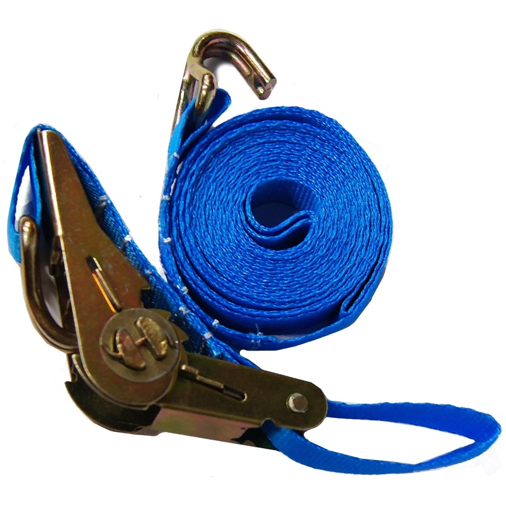 Стяжка для груза BASTCLUTCH 2.5 см, 6 м, 0.5-1 т, механизм 110 мм ...