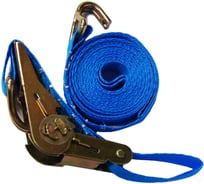 Стяжка для груза BASTCLUTCH 2.5 см, 6 м, 0.5-1 т, механизм 110 мм, полиэстер BC-615