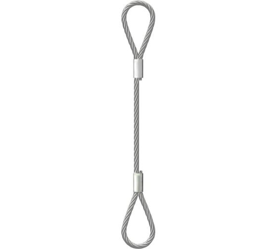 Строп канатный петлевой ПК Такелаж СКП(УСК1) 1т 6м заплетка SKPZ19.66 1