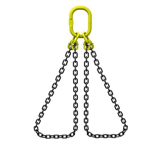 Строп цепной двухветвевой Тельфер.ПРО СЦ2ВЗ 70,0т/9000мм Т-ПРО 1