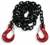 Цепь крепёжная Тельфер.ПРО ф 8 мм Т-ПРО с крюками 8,0т/3,0м (кл.8) ЦК 8,0т/3,0м (кл.8) Т-ПРО