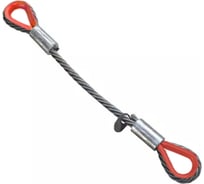 Ветвь канатная коуш-коуш Тельфер.ПРО ВК (опрессовка петель) 12,5т/8000мм Т-ПРО ВК (о) 12,5т/8000мм Т-ПРО