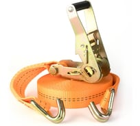 Стяжной ремень 35мм 2,5/5т 8м оранжевый ПК Такелаж R3502DH-2.5-8O