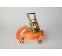 Стяжной ремень ПК Такелаж 35мм 2,5/5т 12м оранжевый R3502DH-2.5-12O