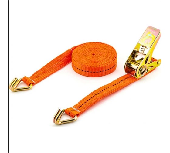 Стяжной ремень GPR 0,8/1,6 тн L = 18м крюк-крюк, ширина ленты 25мм 4631179075894