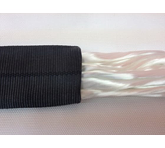 Круглопрядный кольцевой строп в черном чехле КантаПлюс концертный строп кКСКч-2,0/1,0м 1