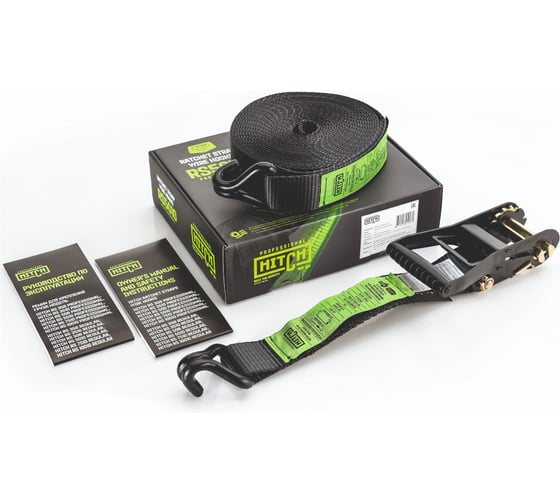 Ремень стяжной HITCH RS PROFESSIONAL SELF-TENSION 600:5000:4 (50мм, STF600daN, 5T, 4М) SZ094761
