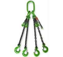 Строп цепной HITCH 4СЦ-3,15 т, L=3,50м, 8 класс, с крюками укоротителями SZ095229