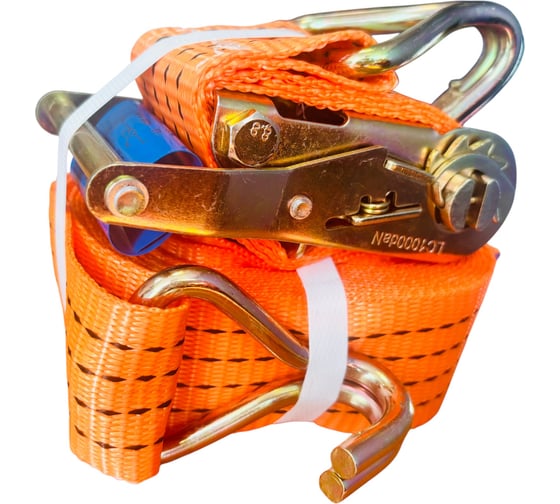 Ремень стяжной Шнурком лайт 50Х6М 2,5 тн 50ЛР200пэ125.6м.ккз