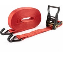 Стяжной ремень с храповым механизмом для крепления груза TopAuto 5т/10т, 6 метров, 50мм РК1006UR