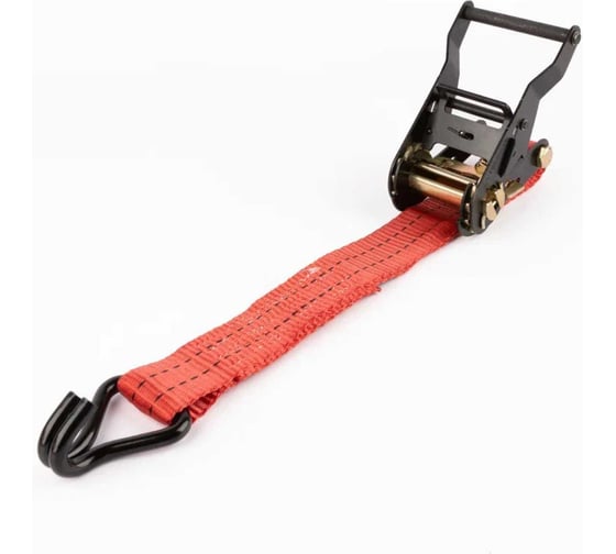 Стяжной ремень с храповым механизмом для крепления груза TopAuto 5т/10т, 6 метров, 50мм РК1006UR