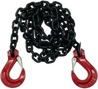 Крепежная цепь СЕВЗАПКАНАТ СЗК с крюками Цкр 6 мм, 2.24 т, 2 м 4631182089260