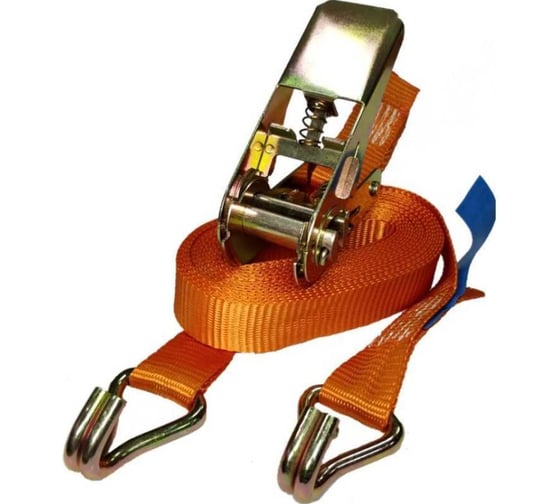 Ремень стяжной UVE 25 мм, 0,4/0,8 тн, 4 метра RS2-25-800-4-orange