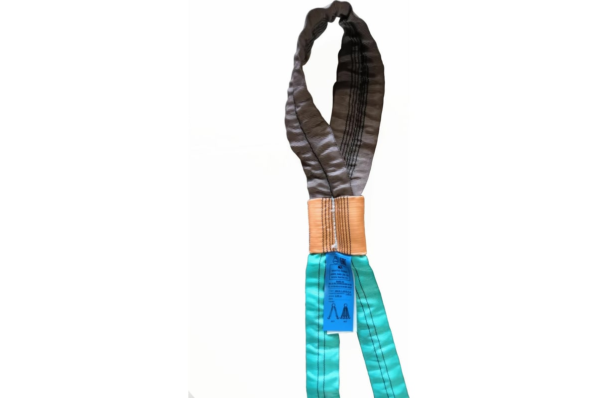 Двухветвевой круглопрядный строп КантаПлюс к2КСКчп-1,25/2,0м - выгодная ...