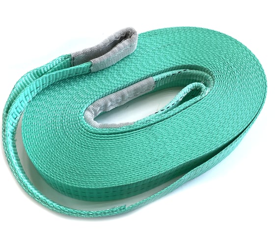 Удлинитель троса лебедки ТамбовТехСнаб 9т 10м, 60мм лента 7930105414118 1