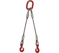 Канатный двухветвевой строп OCALIFT 2СК-0,63/2,0м опрессовка втулкой 2ck200630