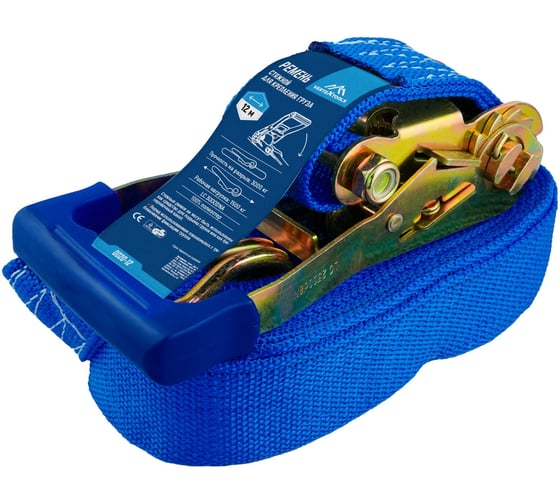 Стяжные ремни для крепления груза vertextools 12 м 0020-12