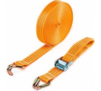 Стяжка для крепления груза с фиксатором Tplus 500 кг, 10 м, Крюк/Крюк T000809