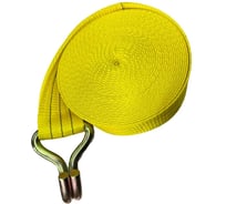 Стяжной ремень ТРАСТ 75 мм, длинная часть с крюком, 6000 мм 4687202684724