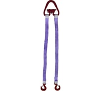 Двухветвевой текстильный строп ТамбовТехСнаб 2СТ 1.25 т, 9 м 7930130714313