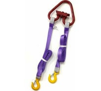 Двухветвевой текстильный строп ТамбовТехСнаб 2СТ 8 т, 2.5 м 7930130714658