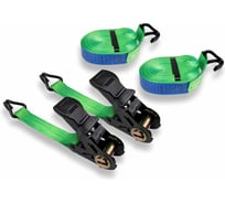 Стяжной ремень HITCH RS REGULAR 100:1000:10, 25мм, STF100DaN, 1т, 10м, комплект 2 шт. SZ067693