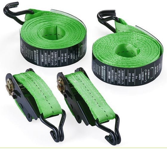Стяжной ремень HITCH RS REGULAR 100:1000:10, 25мм, STF100DaN, 1т, 10м, комплект 2 шт. SZ067693 1